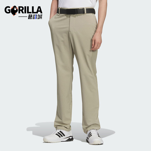 Adidas/阿迪达斯正品2026男士休闲高尔夫双面针织经典长裤JY8240