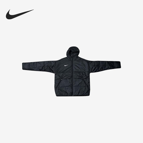 Nike/耐克正品男士连帽拉链舒适简约保暖长袖棉服FD7703-010