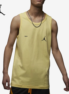 Nike/耐克正品JORDAN新款男子运动透气无袖背心DX9606-706