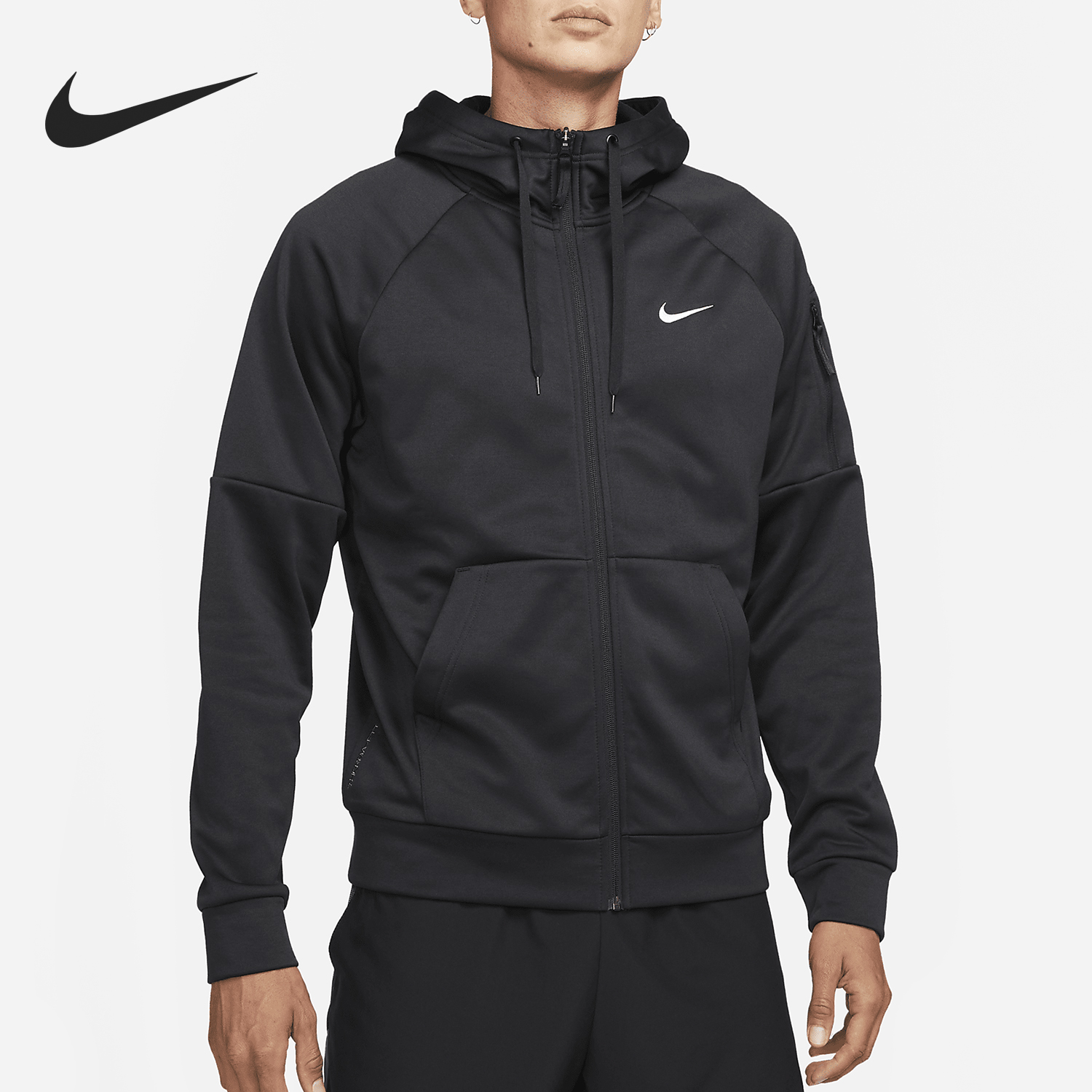 Nike/耐克正品Therma男士运动连帽开衫夹克外套DQ4830-010