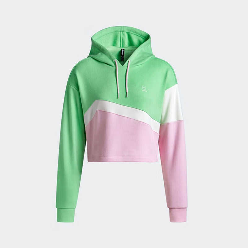 阿迪达斯女士运动套头卫衣