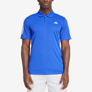 Adidas/阿迪达斯正品CLUB3-STRIPES网球Polo衫男经典短袖IZ3220