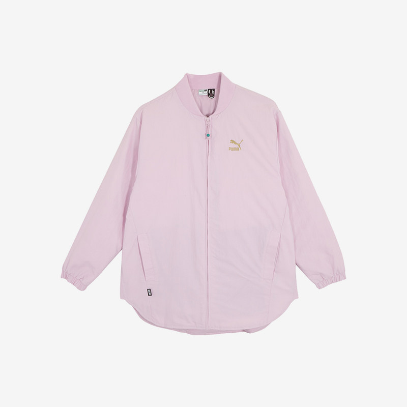 彪马女士拉链保暖休闲羽绒服图片