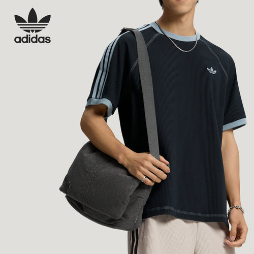 Adidas/阿迪达斯正品三叶草男女休闲单肩包LD6377