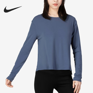 耐克正品 运动休闲简约长袖 春季 女子时尚 T恤DM7028 新款 Nike