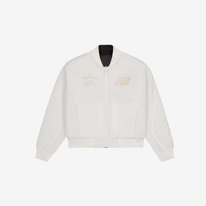 New Balance/NB正品冬季新款女子保暖双面穿立领棉服AWJ51393-CIC