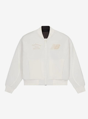 New Balance/NB正品冬季新款女子保暖双面穿立领棉服AWJ51393-CIC