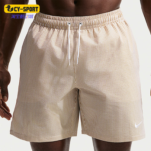 Nike/耐克正品Swim Breaker男士运动含衬裤沙滩短裤IQ7742-241