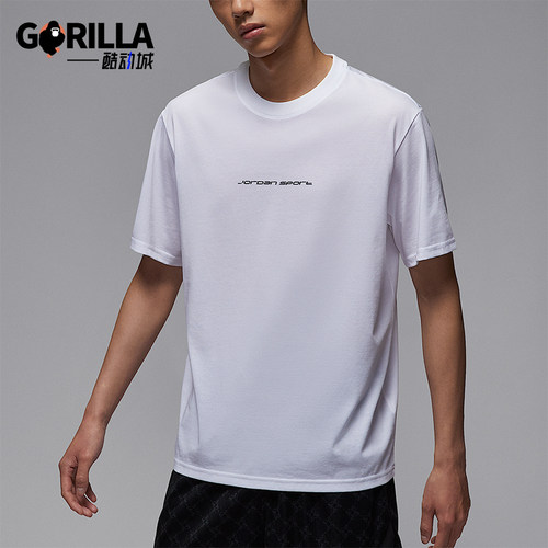 Nike/耐克正品Jordan男士圆领简约运动亲肤透气短袖IB6762-100