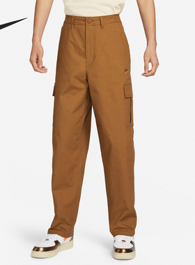 Nike/耐克正品26夏透气运动男士简约休闲梭织休闲长裤FZ5766-281