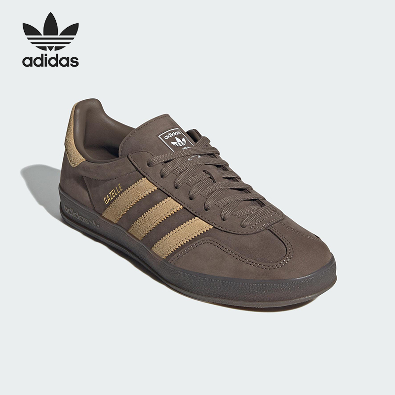 Adidas/阿迪达斯正品三叶草男女休闲经典耐磨运动低帮板鞋JQ8386