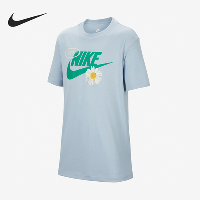 Nike/耐克大童圆领印花短袖