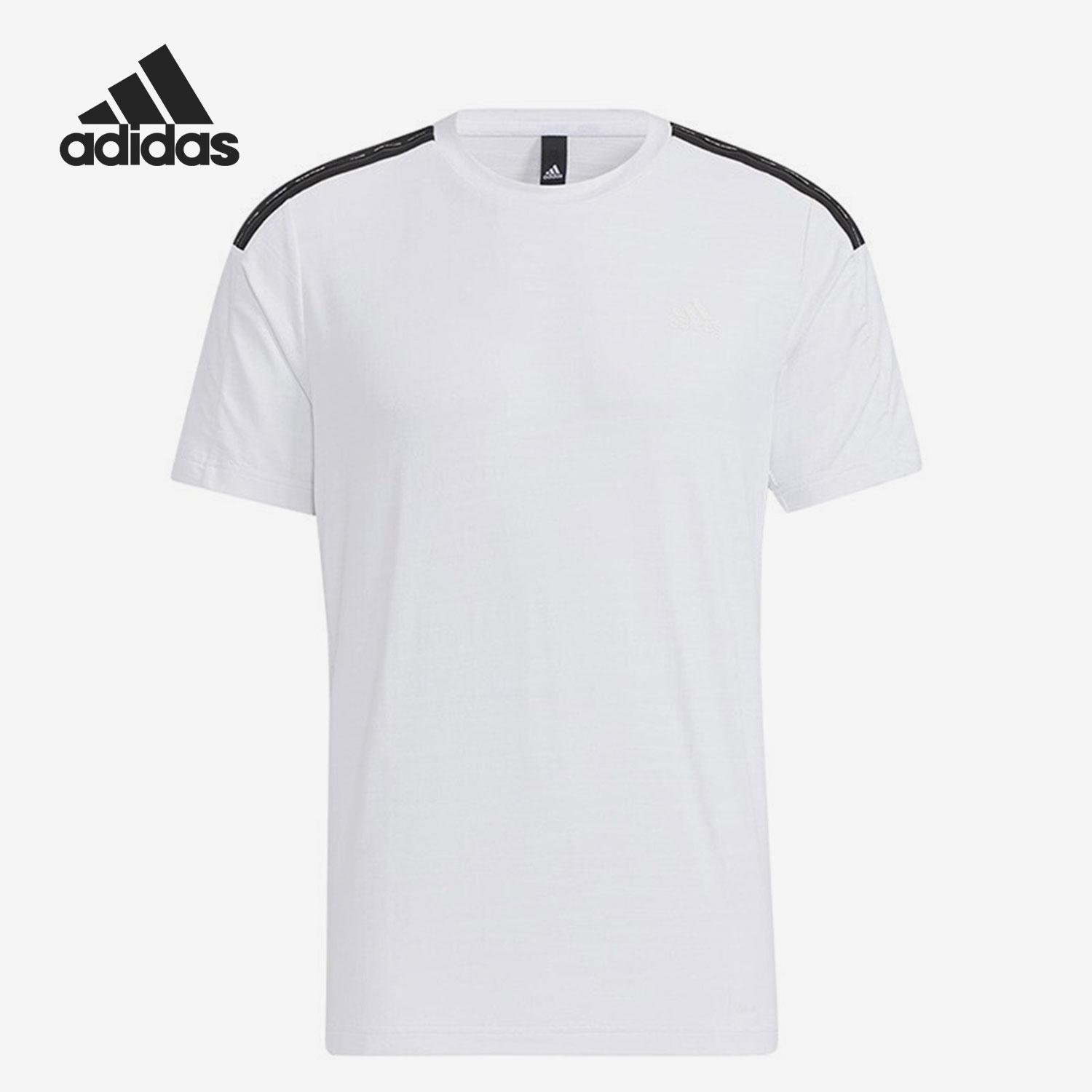 Adidas/阿迪达斯正品夏季男子透气宽松运动训练休闲T恤HE9942