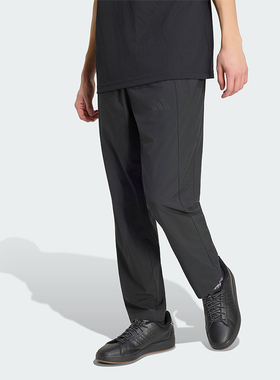 Adidas/阿迪达斯正品2026新款男士梭织经典运动健身长裤KU8499