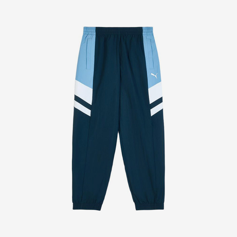 Puma/彪马正品男女深蓝浅蓝休闲裤束脚舒适经典轻便裤子634281-06