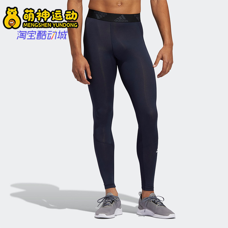 阿迪达斯男子健身训练运动紧身裤