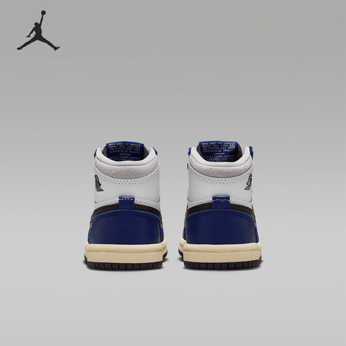 Nike/耐克正品 JORDAN婴童高帮减震运动防滑休闲鞋FD1413-100