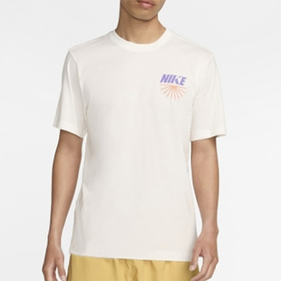男士 新款 耐克正品 133 印花透气运动短袖 T恤FZ9999 时尚 Nike