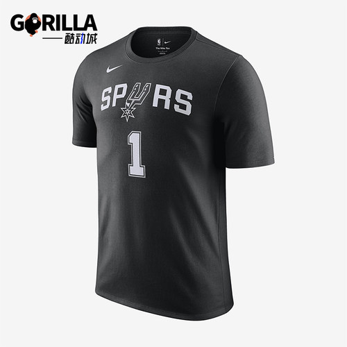 Nike/耐克正品T-Shirt男士字母印花圆领短袖T恤DR6397-018