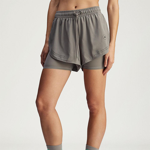 Adidas/阿迪达斯正品TPR 2IN1SH女士二合一透气运动短裤JI5220