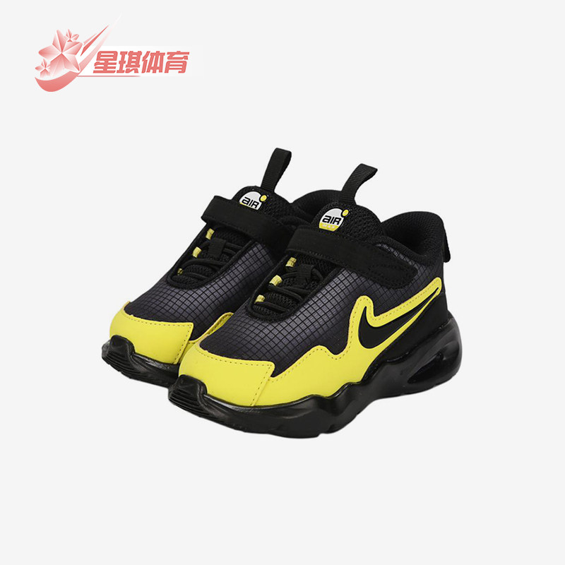 Nike/耐克正品AirMaxNova新款婴童黑黄色经典运动鞋FN4461-009