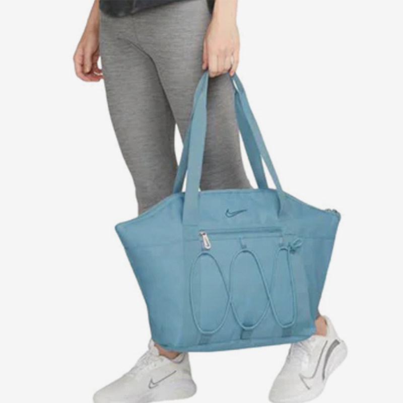 Nike/耐克正品Tote包新款女蓝色购物经典大容量托特包DR0498-424