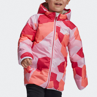 新款 秋季 儿童休闲舒适运动羽绒服GG3641 阿迪达斯正品 Adidas