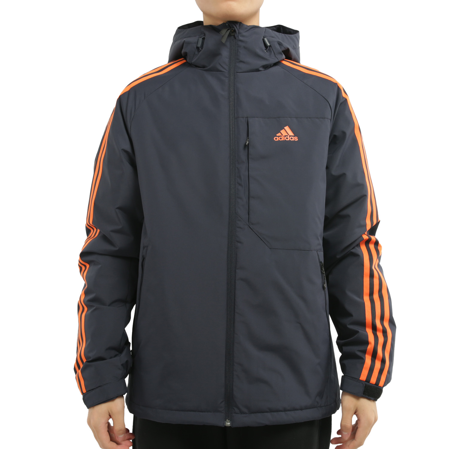 Adidas/阿迪达斯正品 春季新款男子户外休闲运动羽绒服 GF0096