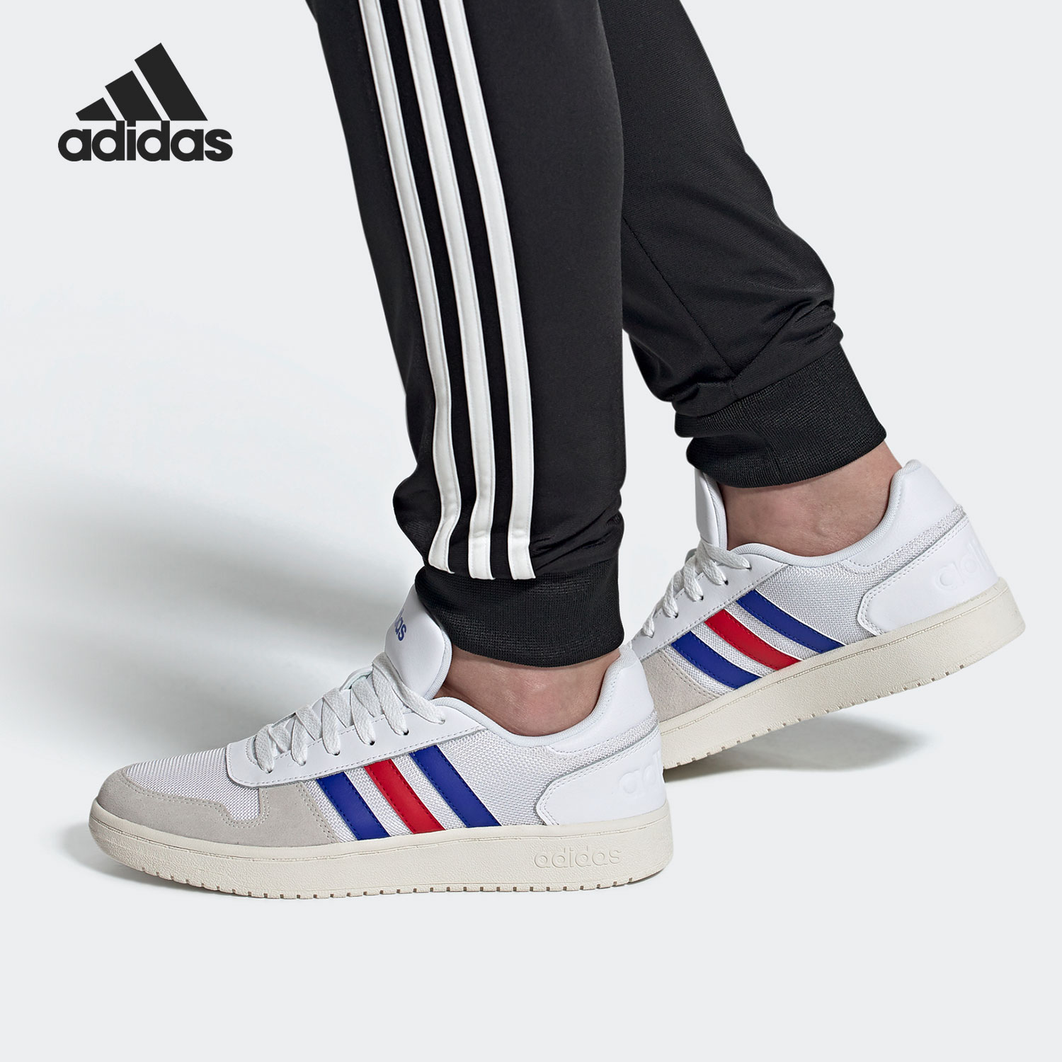 Adidas/阿迪达斯官方正品春季新品NEO男女休闲低帮运动板鞋FW8250