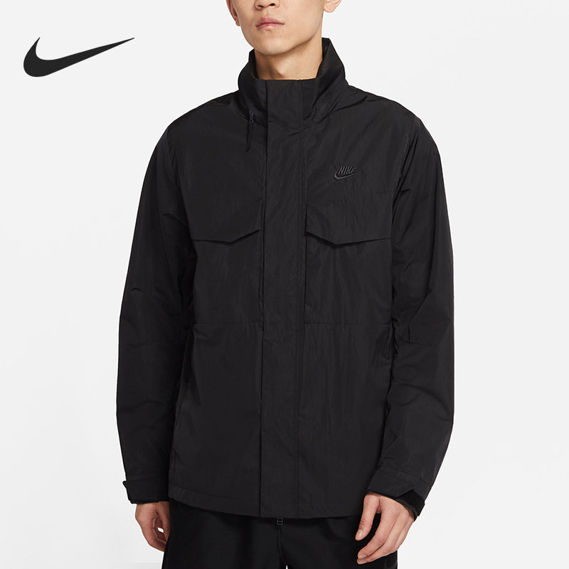 耐克男子休闲运动防风夹克外套
