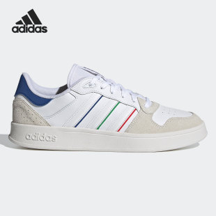 新款 Adidas 2021春季 男女低帮休闲运动网球鞋 阿迪达斯正品 FY9650