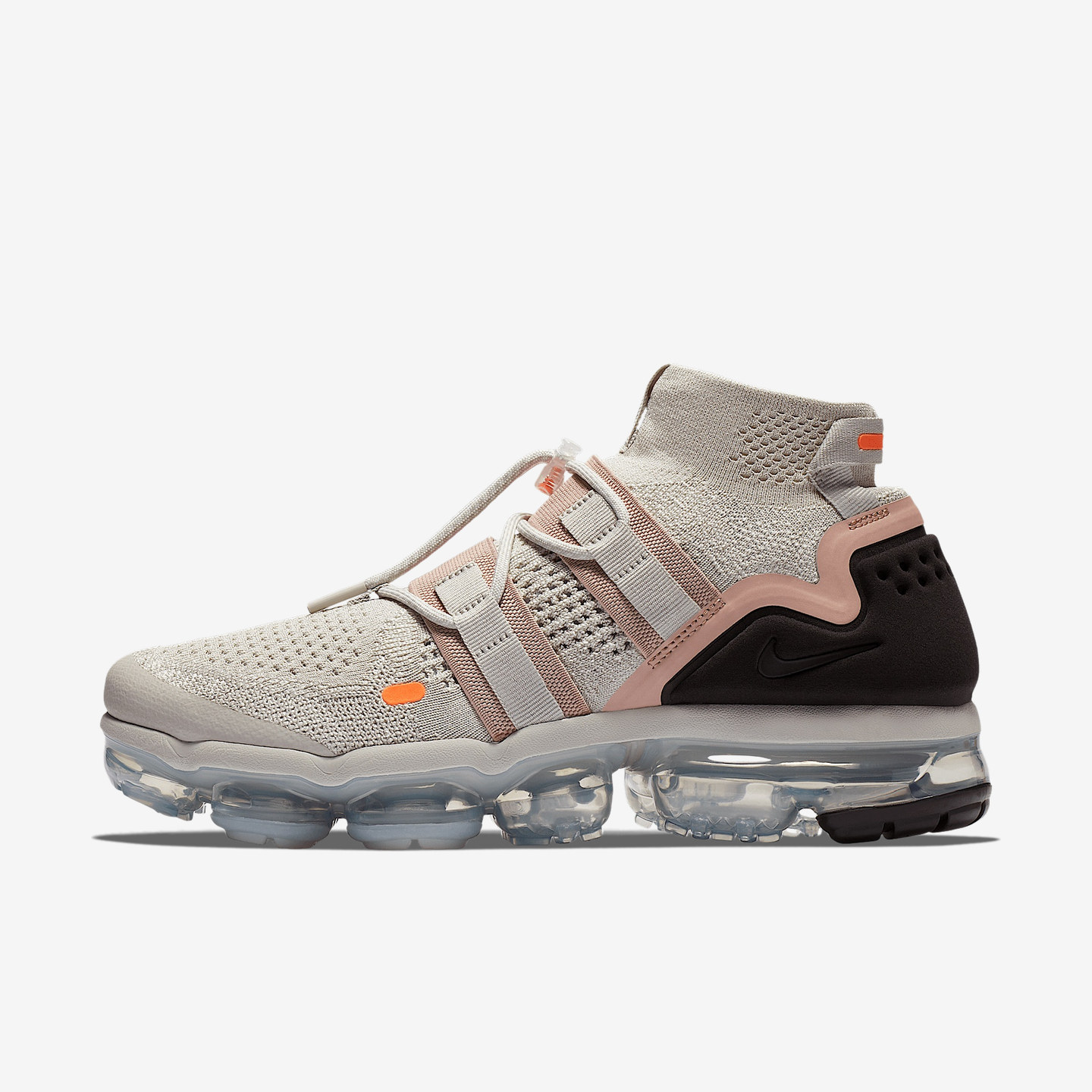 Nike耐克正品AIR VAPORMAX FK Utility男女中帮跑步鞋AH6834-002