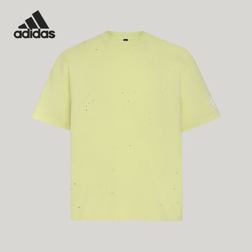 Adidas阿迪达斯正品FUTURE OF STYLE男破洞透气短袖T恤LD4902