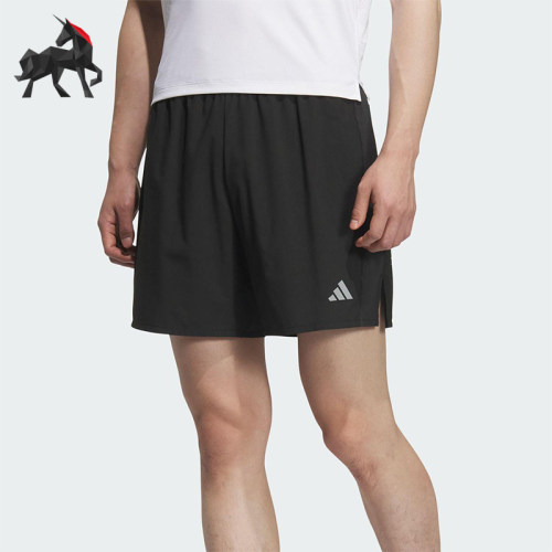 Adidas/阿迪达斯正品ESS SHORT男士经典侧开叉跑步训练短裤JZ2349
