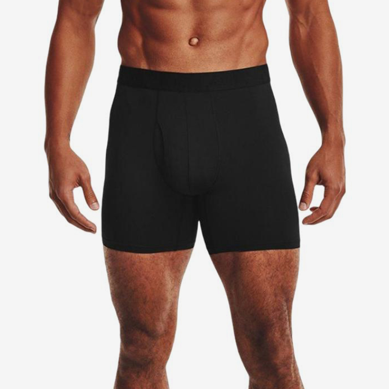 UA/安德玛正品Tech Mesh 6in 2 Pack男士运动弹力内裤1363623-001