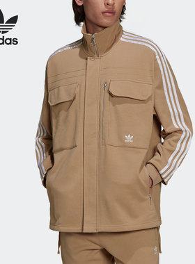 Adidas/阿迪达斯正品三叶草X parley工装立领休闲夹克HD2516