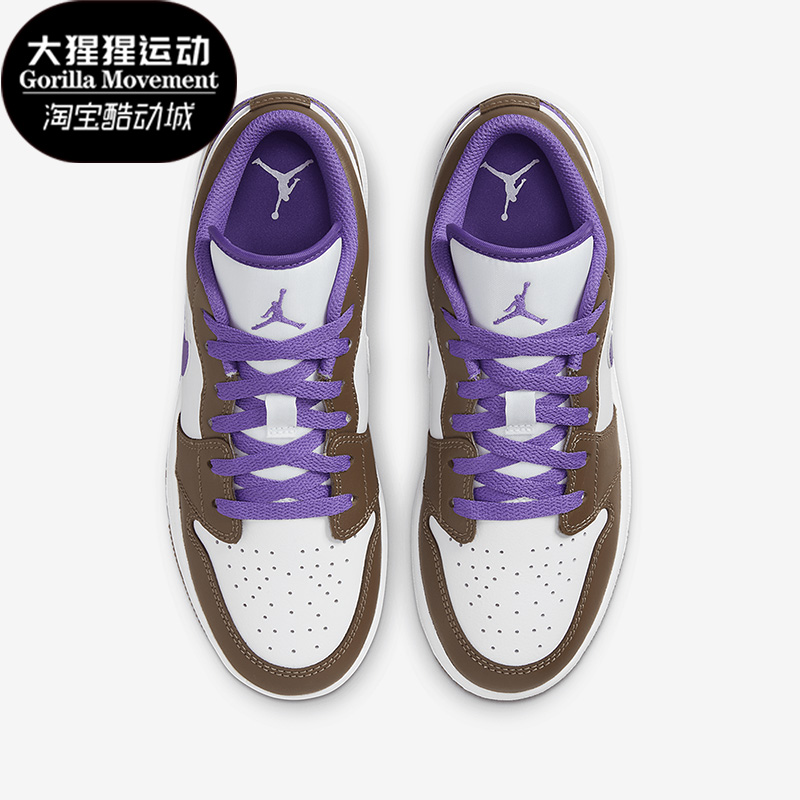 耐克大童低帮运动耐磨篮球鞋