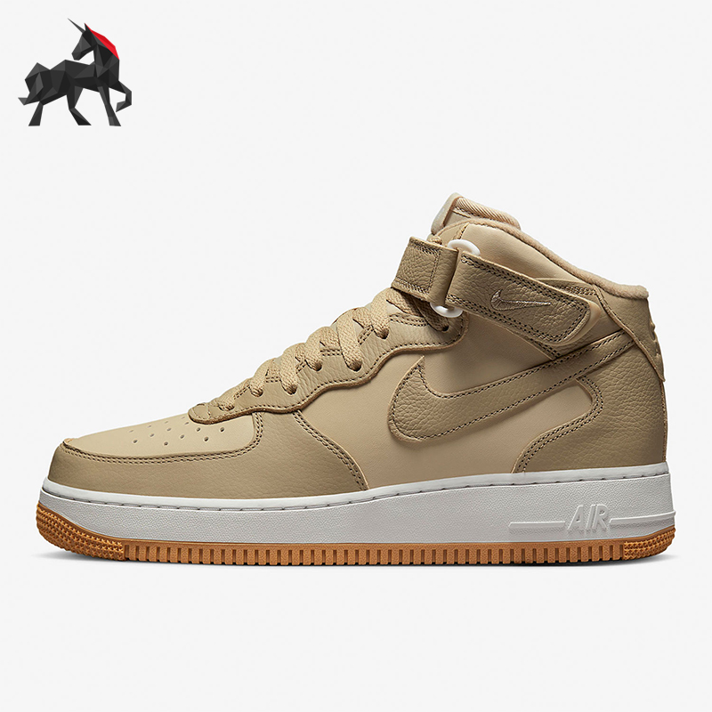 Nike/耐克正品Air Force 1男士运动中帮耐磨户外板鞋DV7585-200