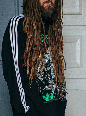 Adidas/阿迪达斯正品LONGLSEEVE KORN三叶草男士T恤IW7523