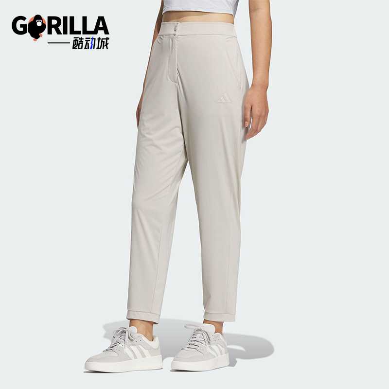 Adidas/阿迪达斯正品KNIT PANTS女士经典运动直筒休闲裤JN0710