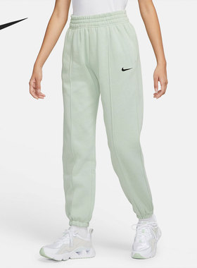 Nike/耐克正品 女子舒适运动休闲中腰束脚长裤 BV4090-017