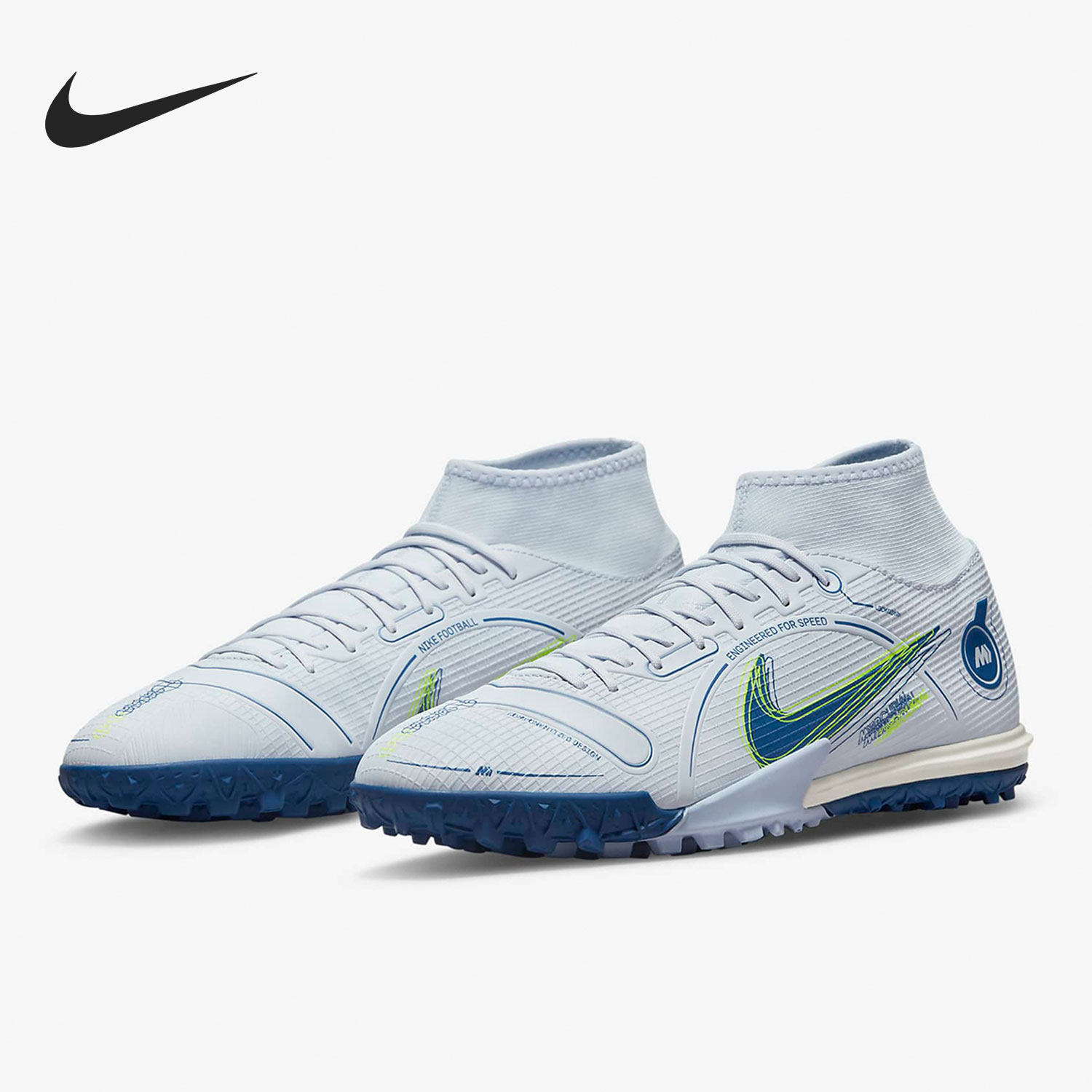 Nike/耐克官方正品刺客14.5中端TF碎钉男子中帮足球鞋 DJ2878-054