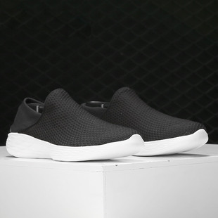 Skechers/斯凯奇新款唐嫣同款一脚套网布透气女子舒适健步鞋
