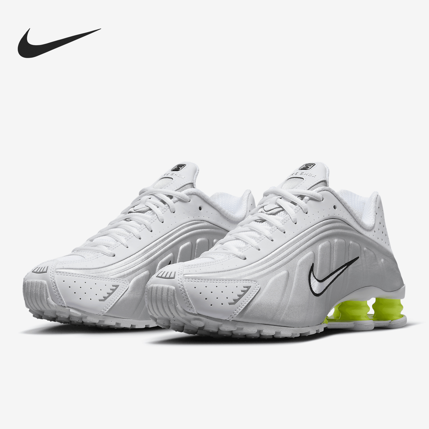 Nike/耐克正品Shox R4女士系带运动减震耐磨低帮跑步鞋AR3565-102