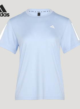 Adidas/阿迪达斯正品TR-ES TEE 3S W女士运动经典短袖T恤KU8747