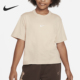 耐克正品 Sportswear大童女孩宽松版 型短袖 Nike T恤DH5750 126