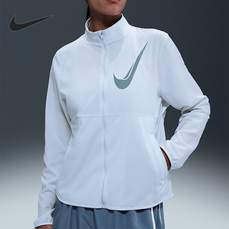 Nike/耐克正品SwoshSwoshDri-FIT跑步经典透气轻盈外套HJ2229-423 - 实物图