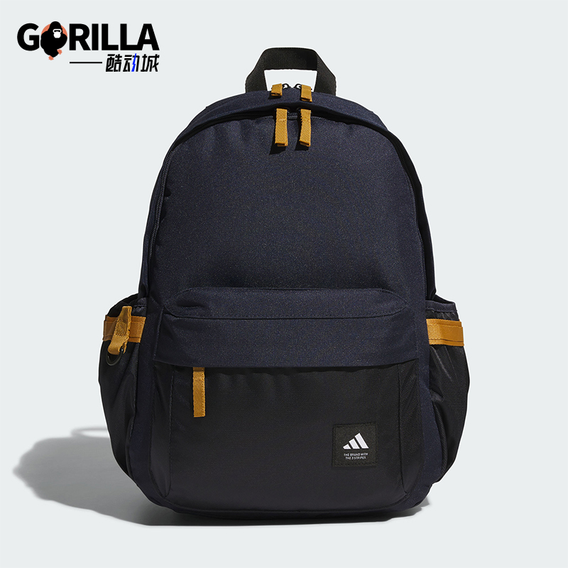 阿迪达斯男女大容量运动双肩包