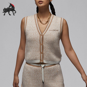 运动马甲FV7114 Nike 休闲V领无袖 Jordan女士时尚 133 耐克正品