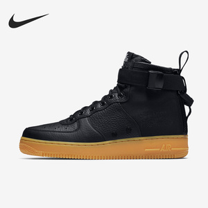 Nike/耐克官方正品Air Force 1 Mid男子耐磨运动休闲鞋917753-003